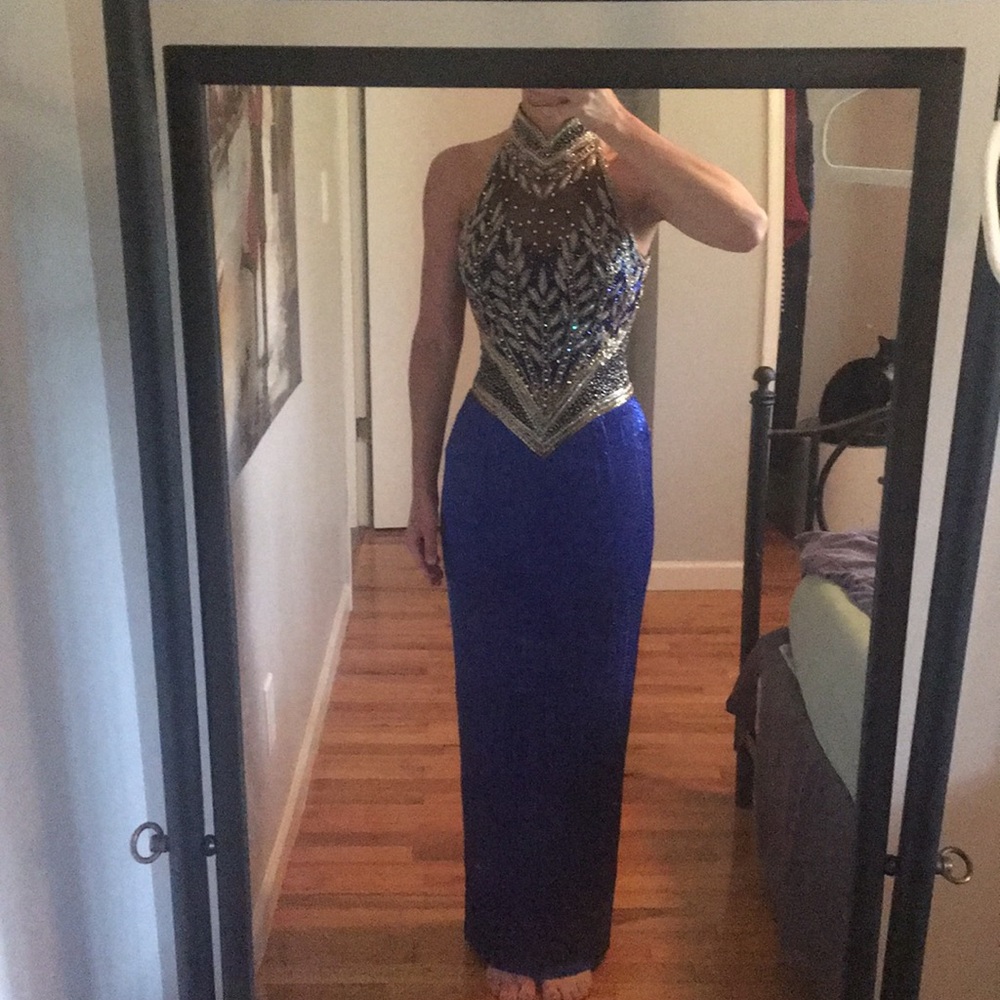 Beaded ball gown